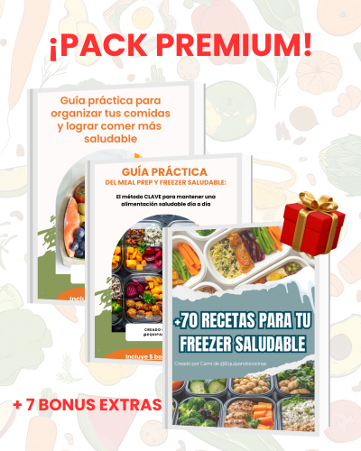 PACK PREMIUM ORGANIZÁ TUS COMIDAS Y FREEZER + RECETARIO
