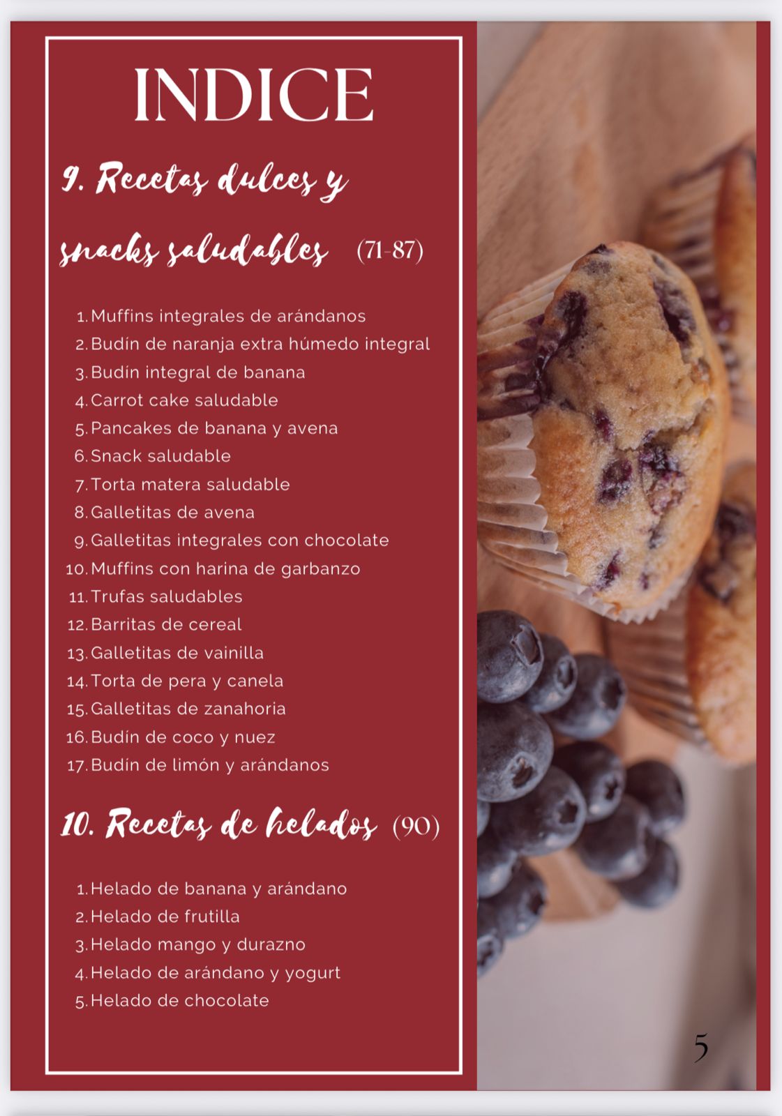 Recetario +70 recetas para tu freezer saludable
