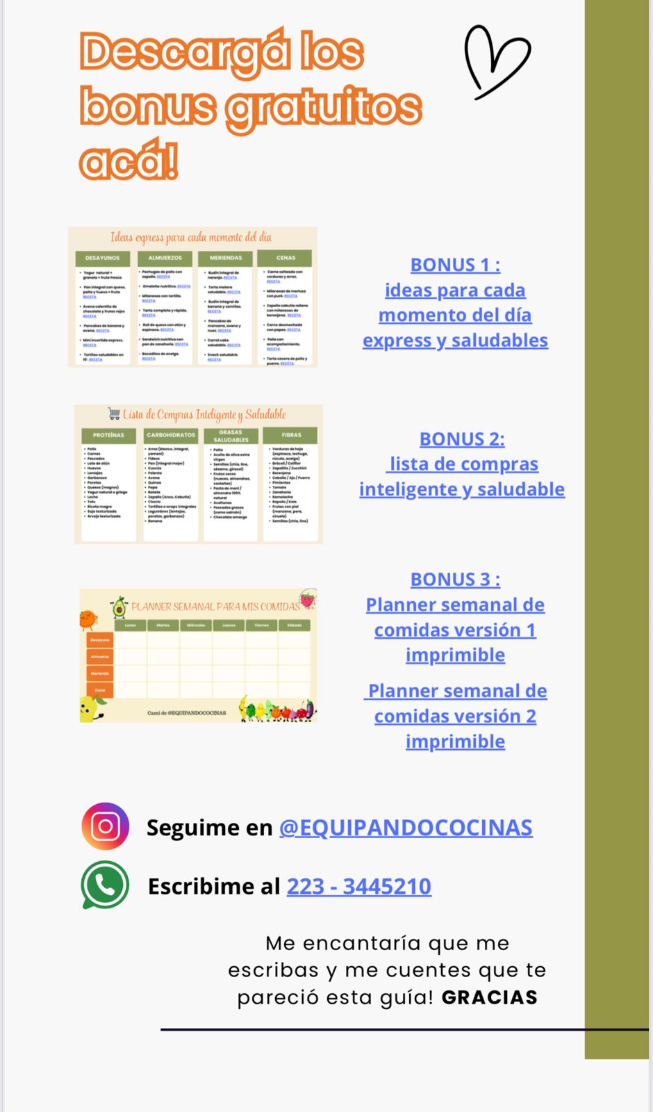 Guía práctica para organizar tus comidas semanales y comer más saludable