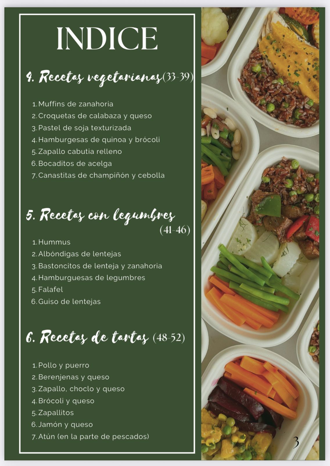 Recetario +70 recetas para tu freezer saludable